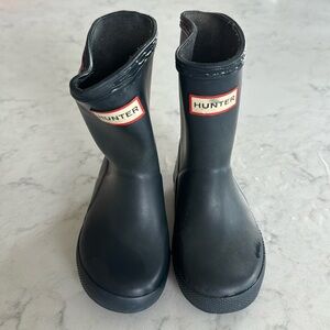 Navy Hunter Rainboots